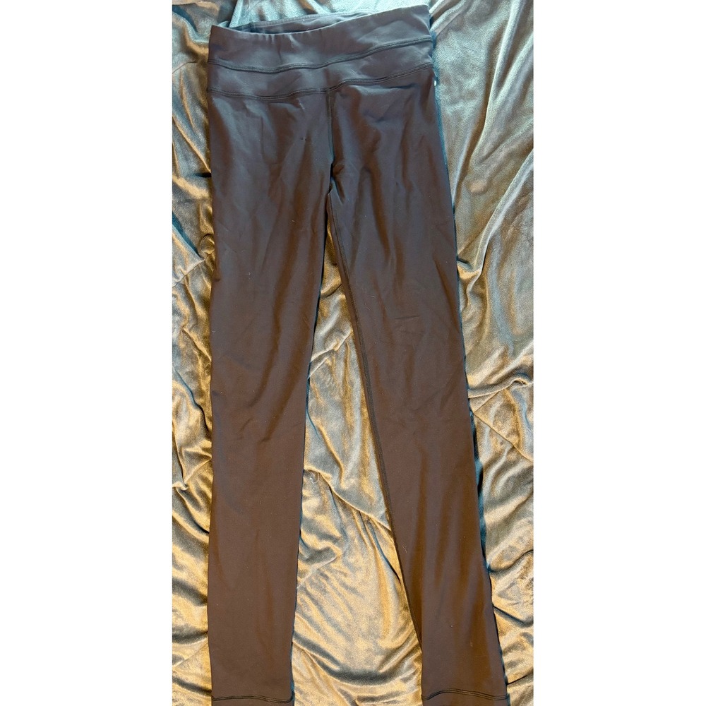Lululemon Athletica Black Yoga Leggings Size 4 Full Length Activewear